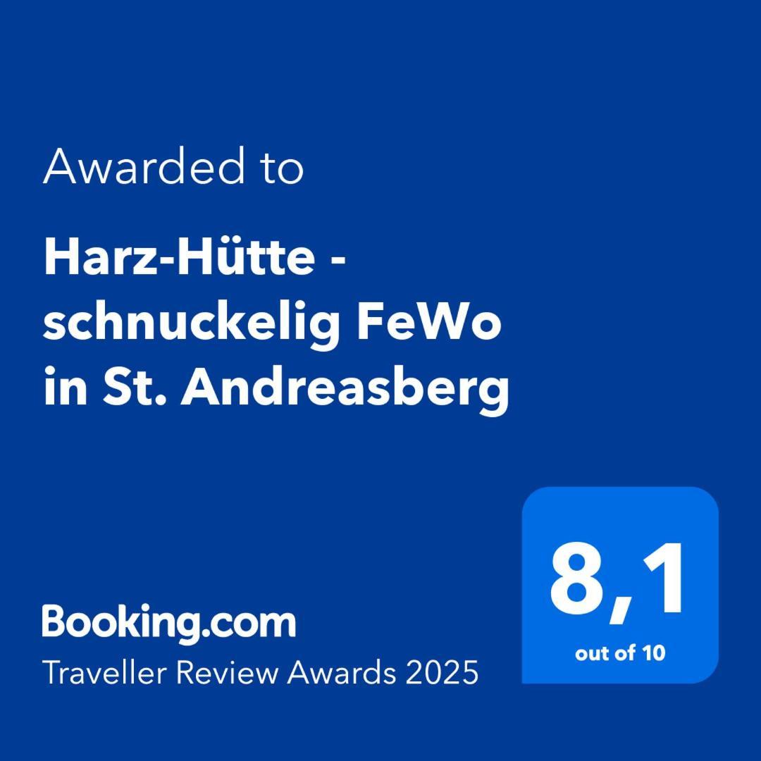 Harz-Huette - Schnuckelig Fewo In St. Andreasberg ซังคท์อันเดรอัสแบร์ก ภายนอก รูปภาพ